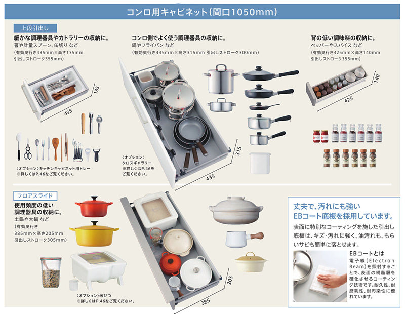 キッチンねっと　TOCLAS　Bbシリーズ　イメージ2